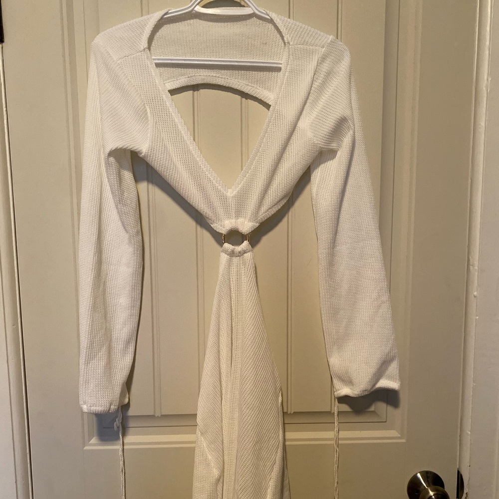 White ZAFUL dress